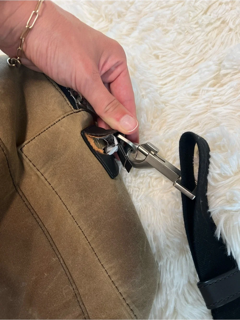 Jack Spade Duffel Bag